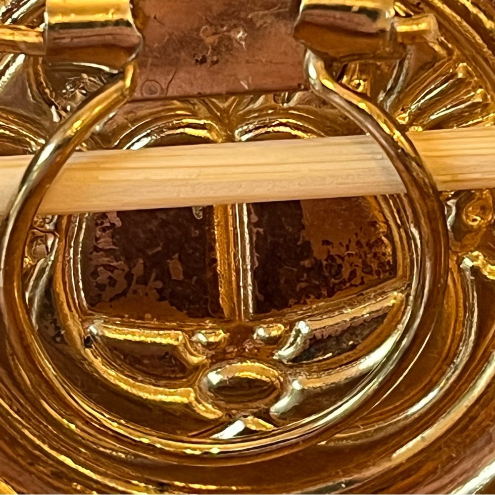 Vintage Garfield Enamel Scarf Clip Pin with Gold Trim likely 1994 Korea - Picture 8 of 15